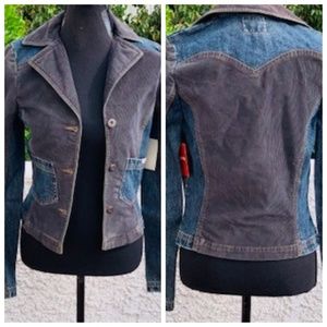 GUESS Jean & Corduroy Jacket NWT
